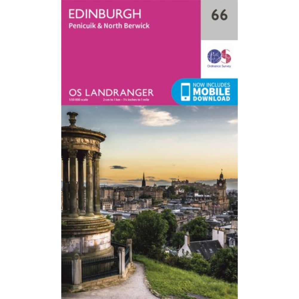 Ordnance Survey Landranger Map 66 Edinburgh