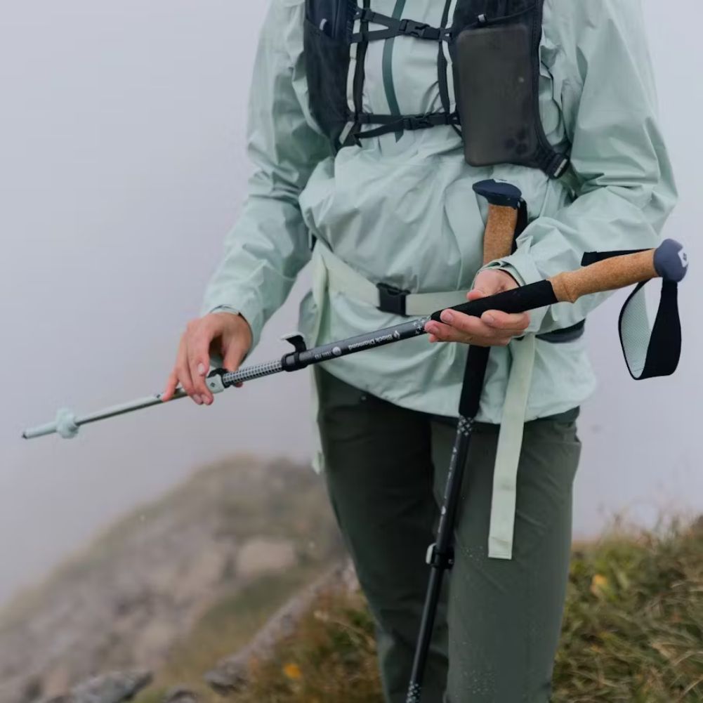 Black Diamond Pursuit Trekking Poles S/M Grip 100-125cm (Charcoal/Octane) checking out