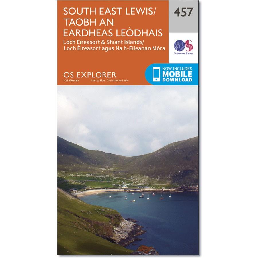 Ordnance Survey Explorer Map 457 South East Lewis