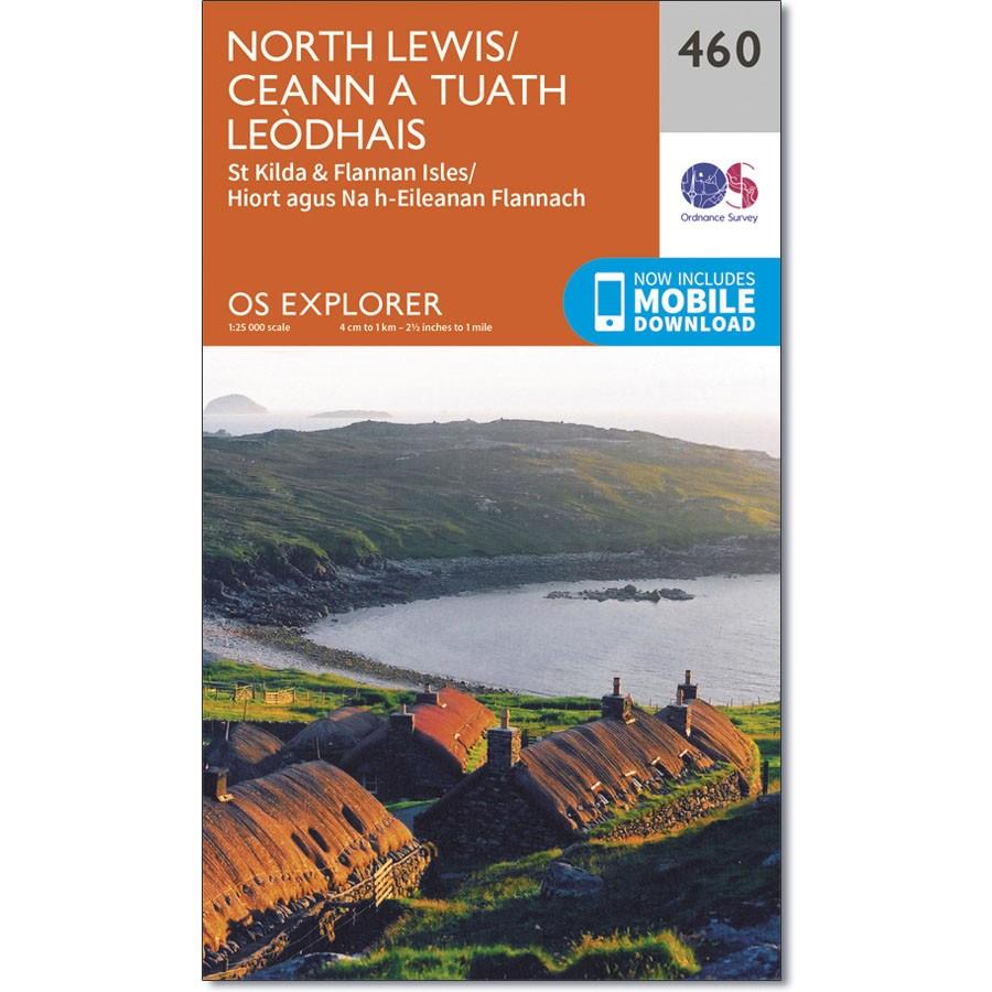 Ordnance Survey Explorer Map 460 North Lewis