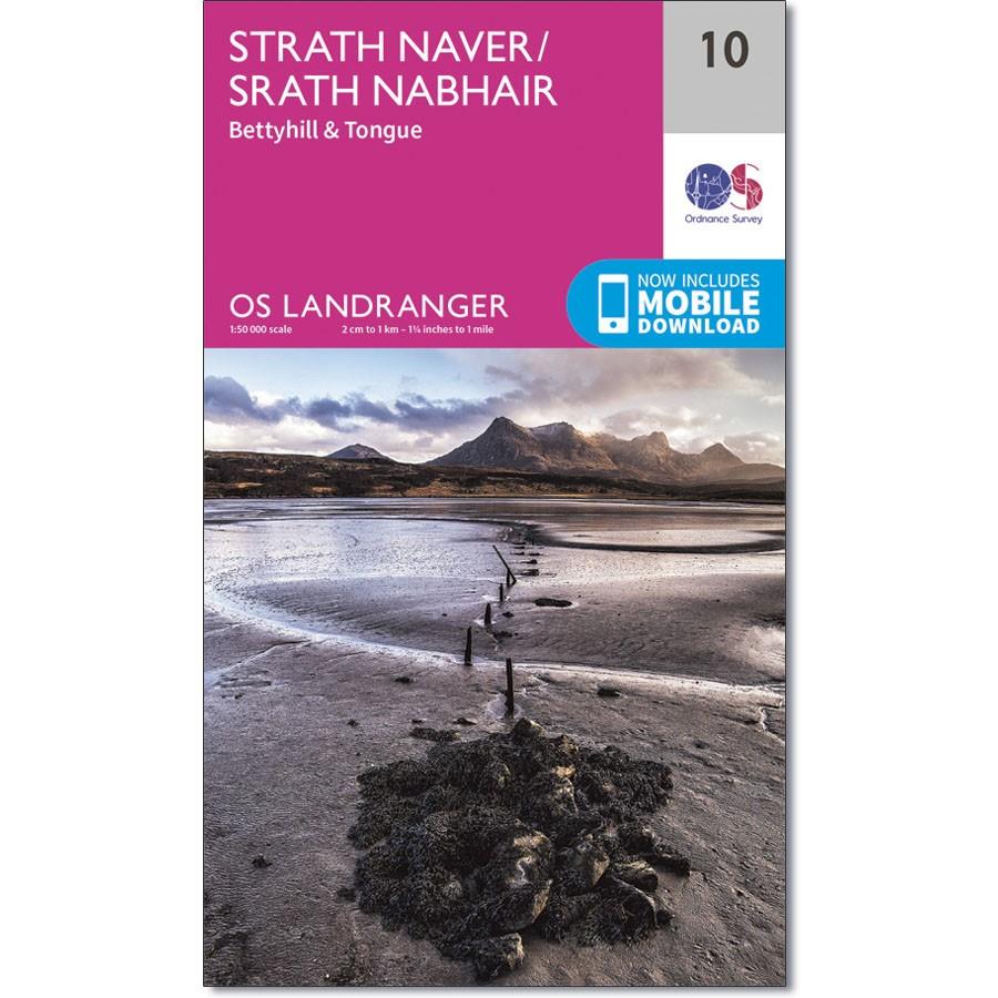 Ordnance Survey Landranger Map 10 Strath Naver