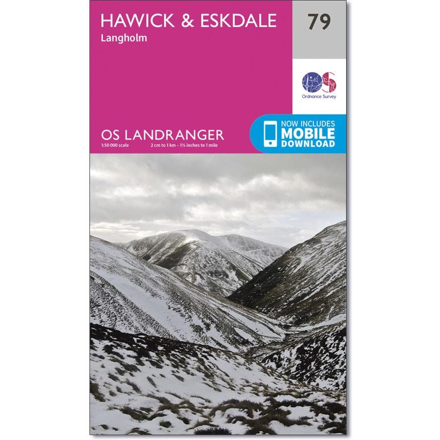 Ordnance Survey Landranger 79 - Hawick &amp; Eskdale