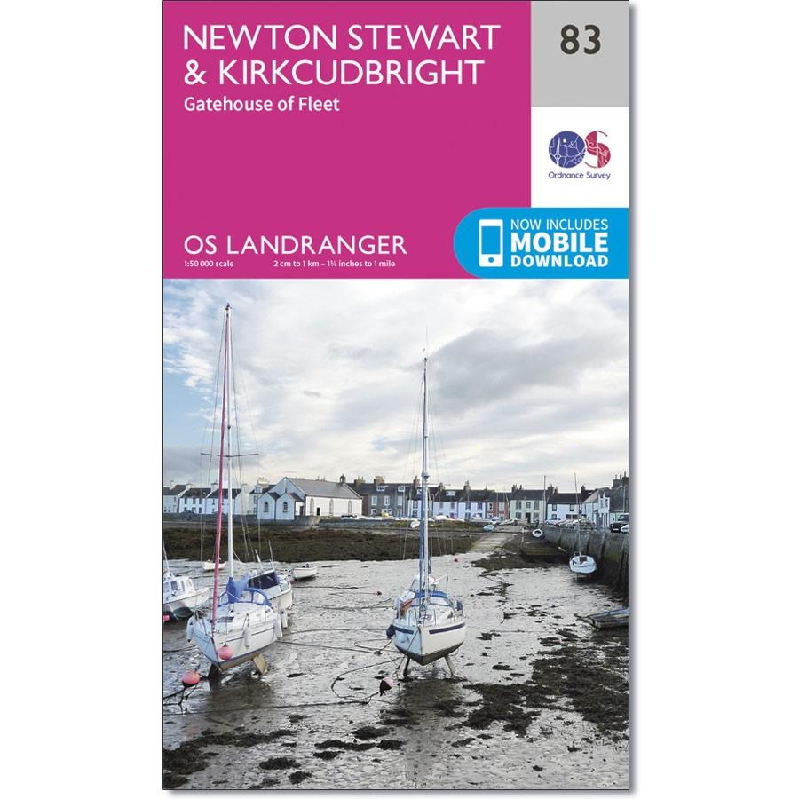 Ordnance Survey Landranger 83 - Newton Stewart &amp; Kirkcudbright