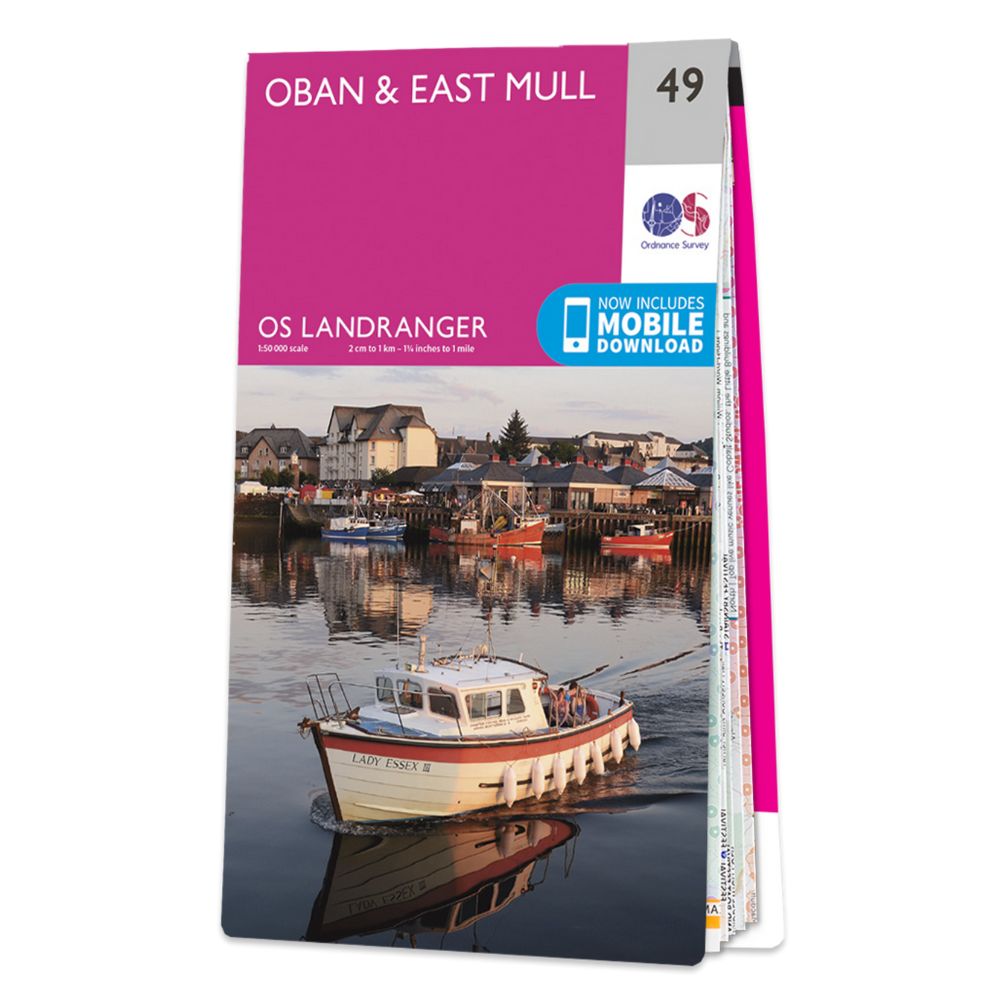 Ordnance Survey Landranger Map 49 – Oban & East Mull