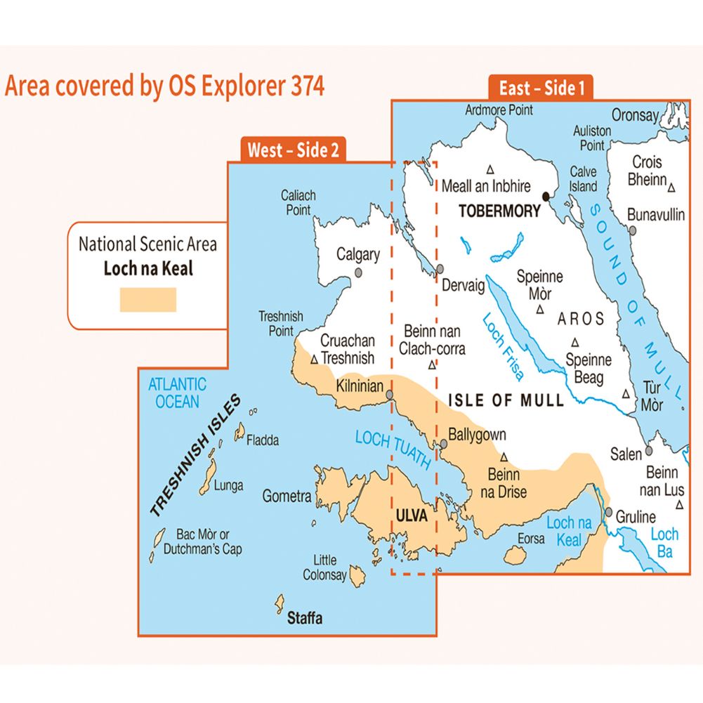 Ordnance Survey Explorer Map 374