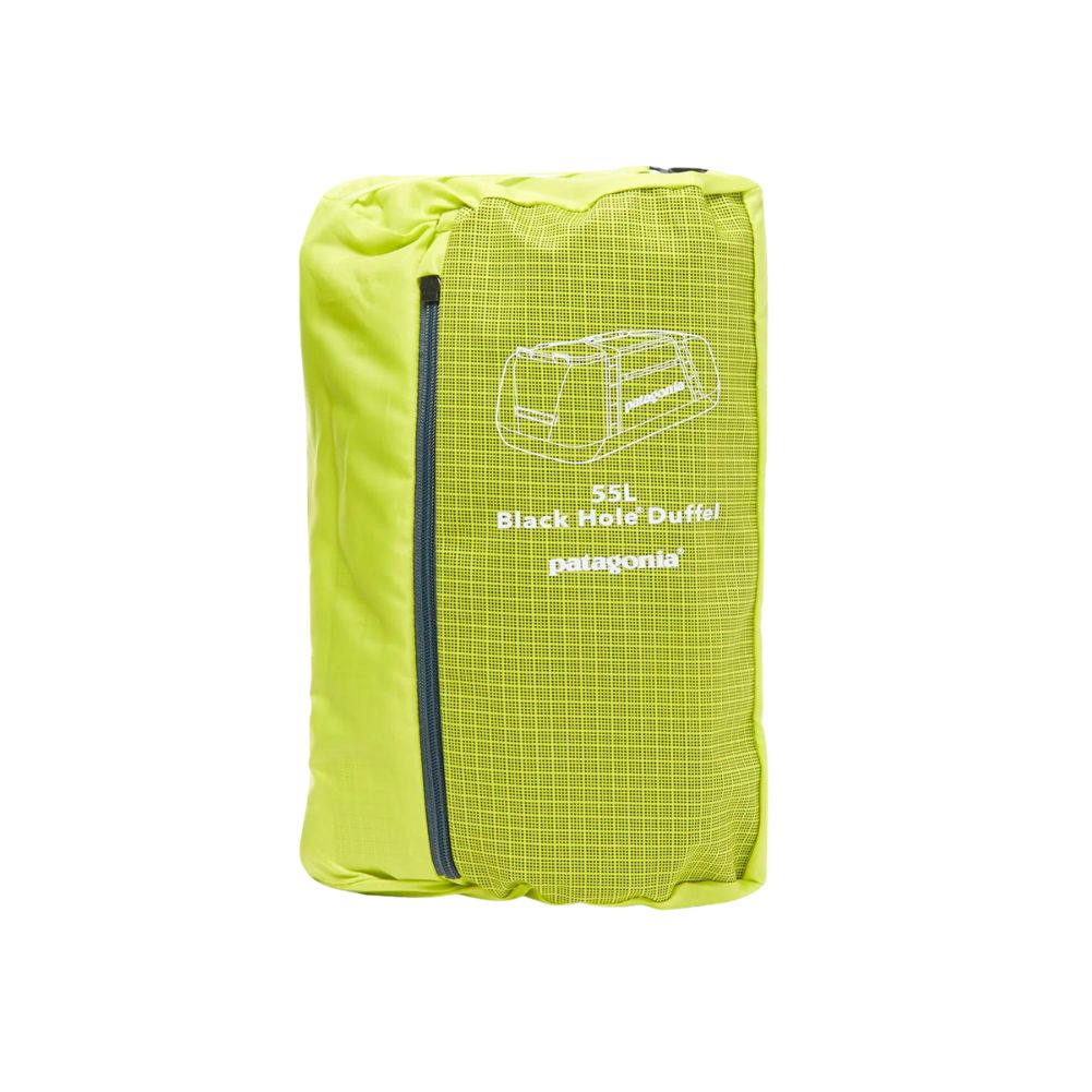Patagonia Black Hole Duffel 55L (Matte Phosphorus Green) - Packed 