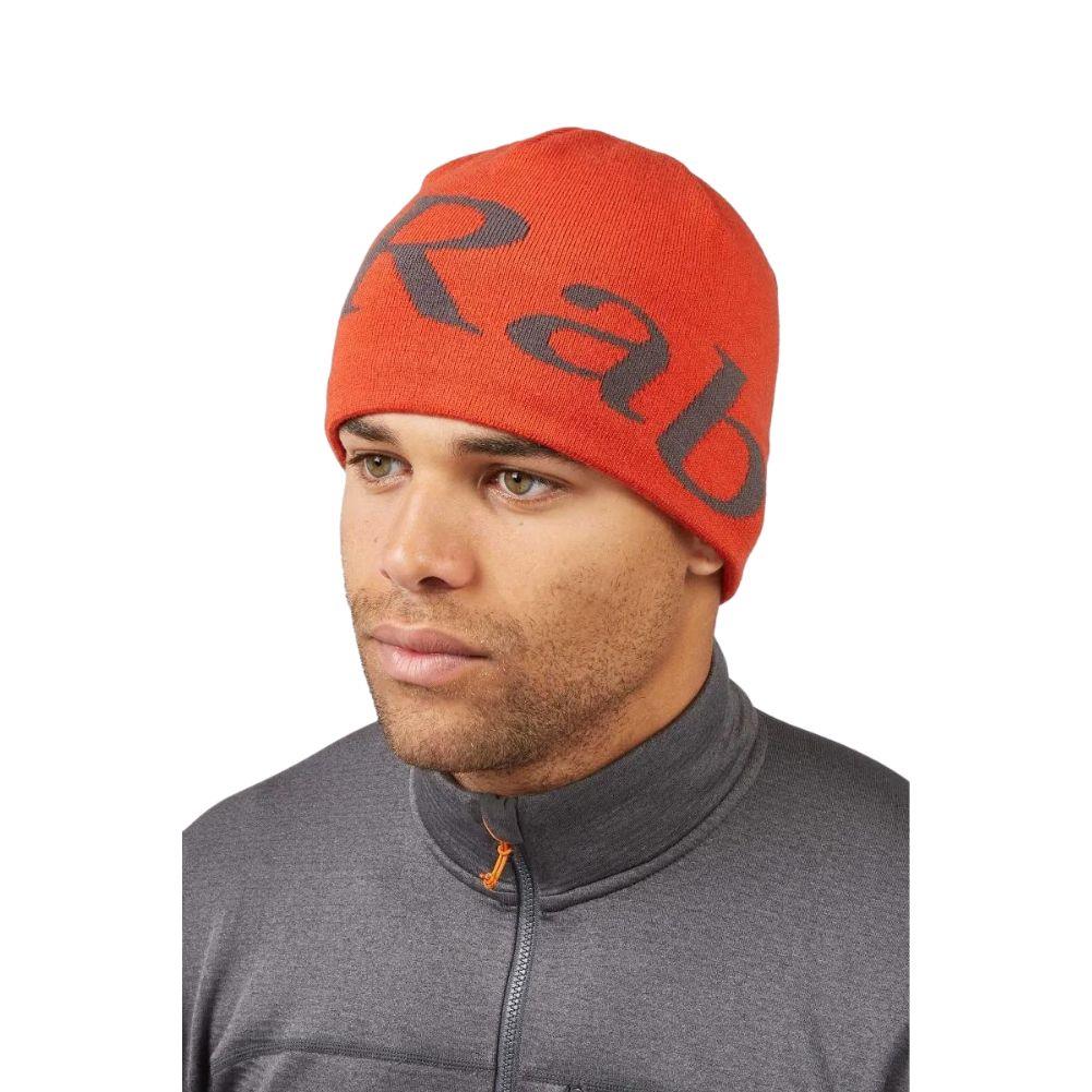 Rab Unisex Rab Logo Beanie in Anthracite / Granite for sale online Rab Unisex Rab Logo Beanie in Anthracite / Granite for sale online