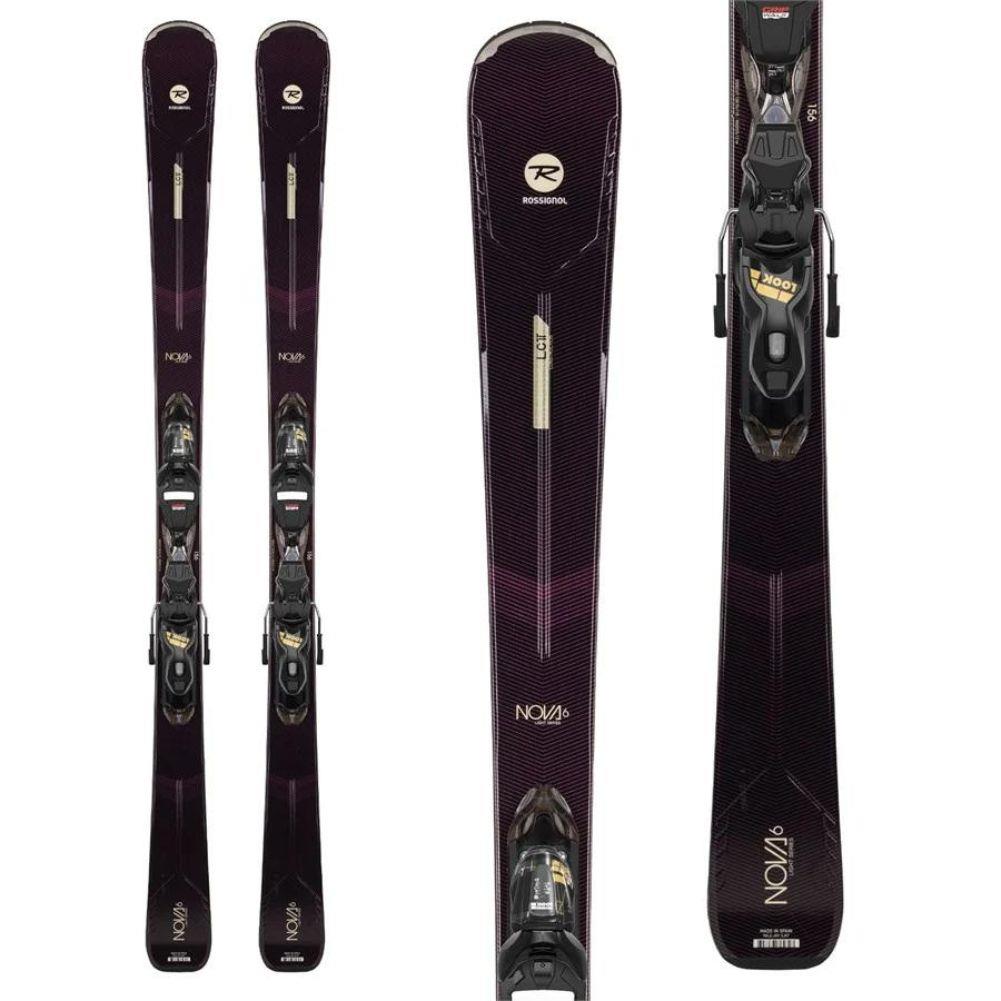 Rossignol Women's Nova 6 Skis + Xpress 11 GW Bindings