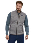 Patagonia Men's Better Sweater Fleece Vest (Stonewash) front