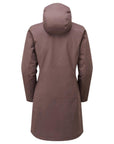 Sprayway Women's Wanda Insulated Long Waterproof Jacket (Raisin) back