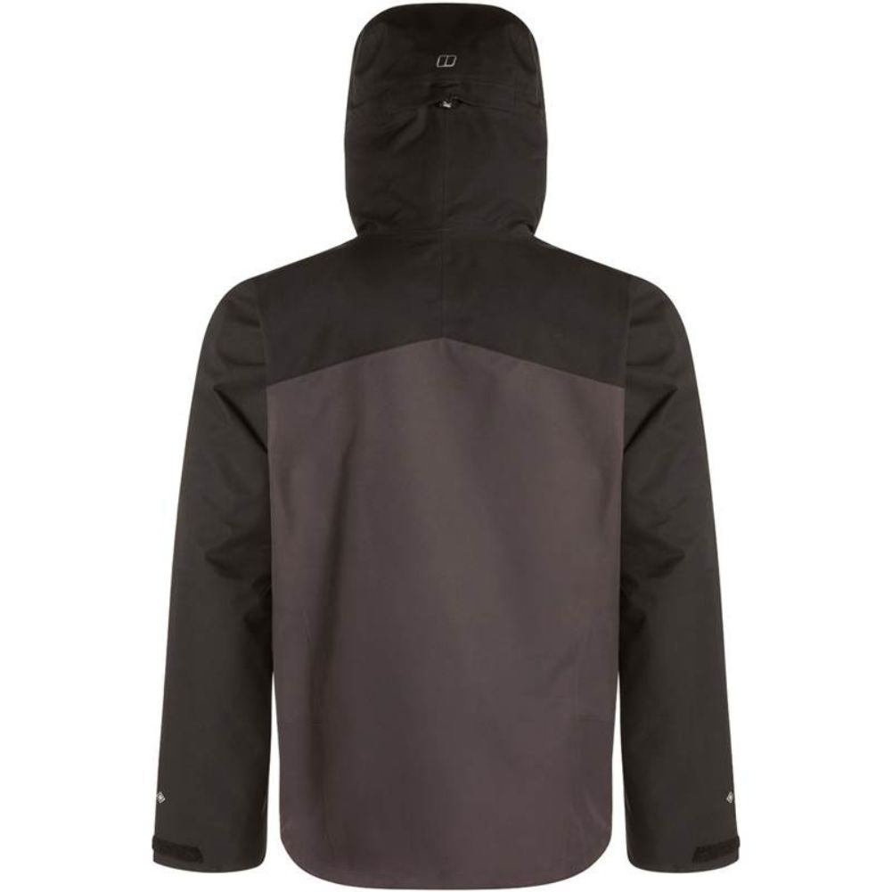 Berghaus Men's Fellmaster Interactive GORE-TEX Waterproof Shell Jacket (Dark Grey/Black)