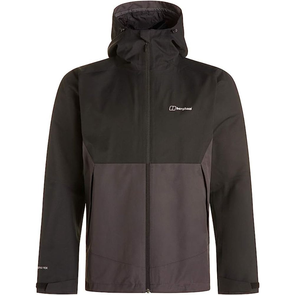 Berghaus Men's Fellmaster Interactive GORE-TEX Waterproof Shell Jacket (Dark Grey/Black)