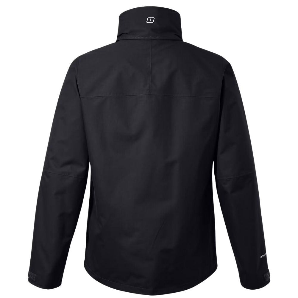 Berghaus Men's RG Alpha 2.0 Shell Waterproof Jacket (Black) back