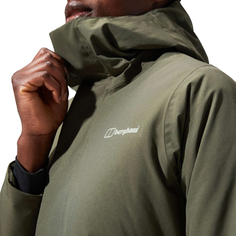 Berghaus Women&#39;s Hinderwick Insulated Waterproof Jacket (Green)