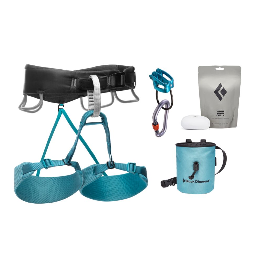 Black Diamond Women's Momentum Climbing Harness Package