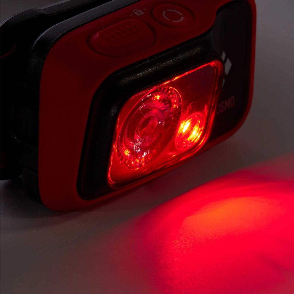 Black Diamond Cosmo 350 Lumen Head Torch (Octane) red light