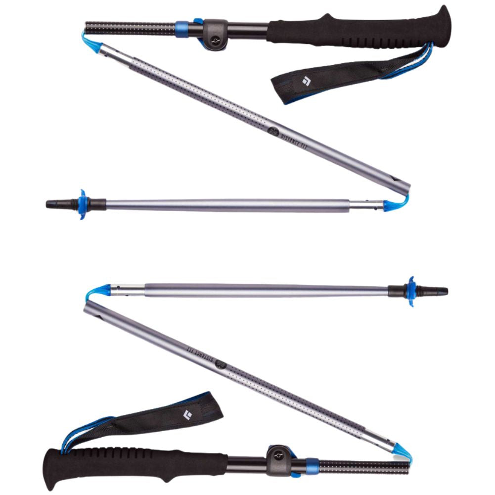 Black Diamond Distance FLZ Trekking/Running Poles 110-125cm