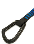 Black Diamond Hotforge Hybrid Quickpack 12cm - Pack of 6 Quickdraws - Blue angle black