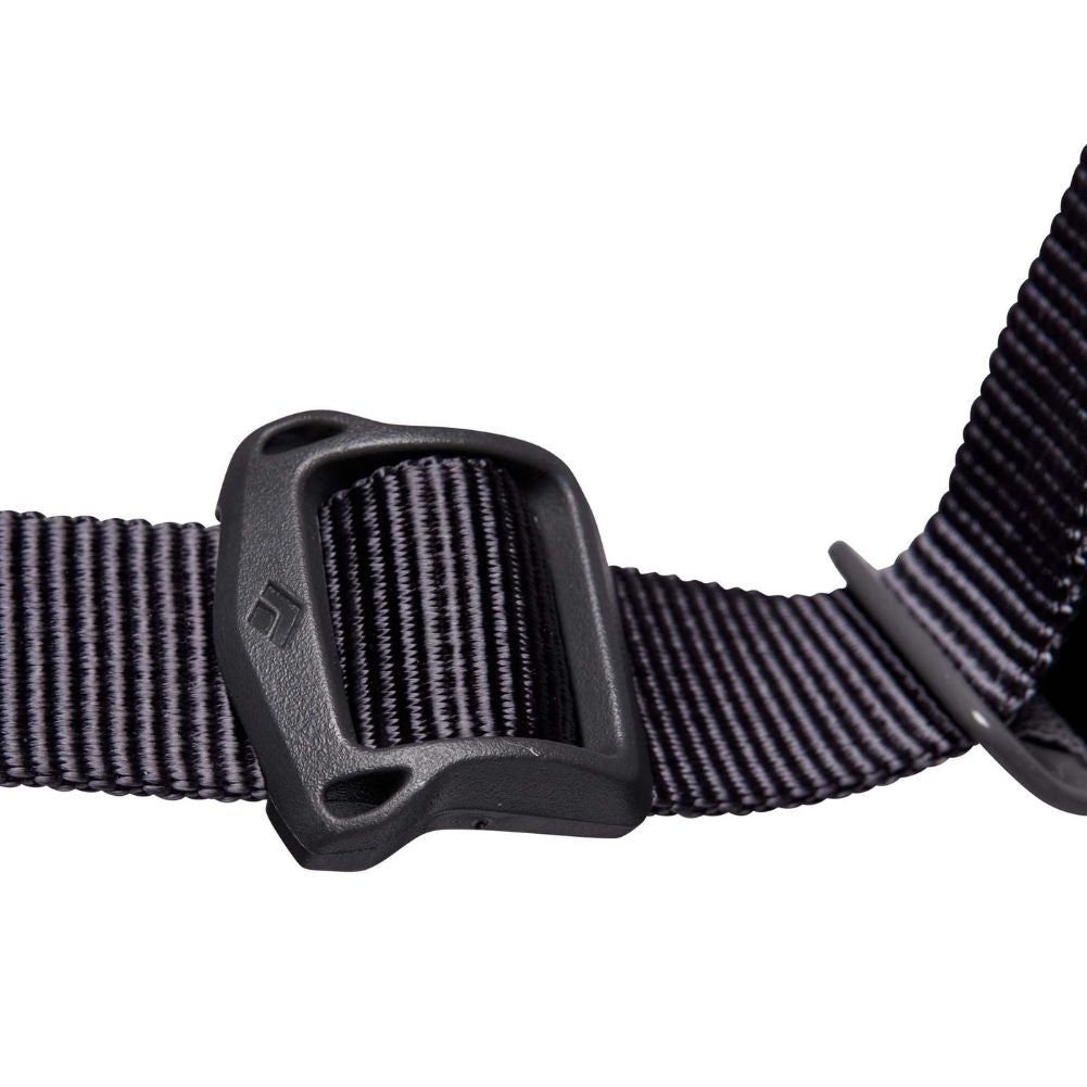 Black Diamond Men&#39;s Momentum Climbing Harness Package (Anthracite) buckle