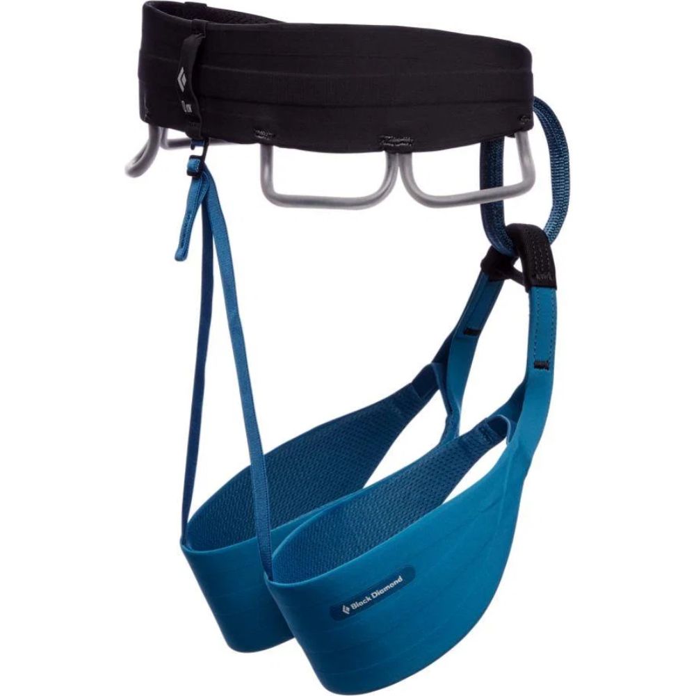 Black Diamond Men's Solution Climbing Harness (Astral Blue) side