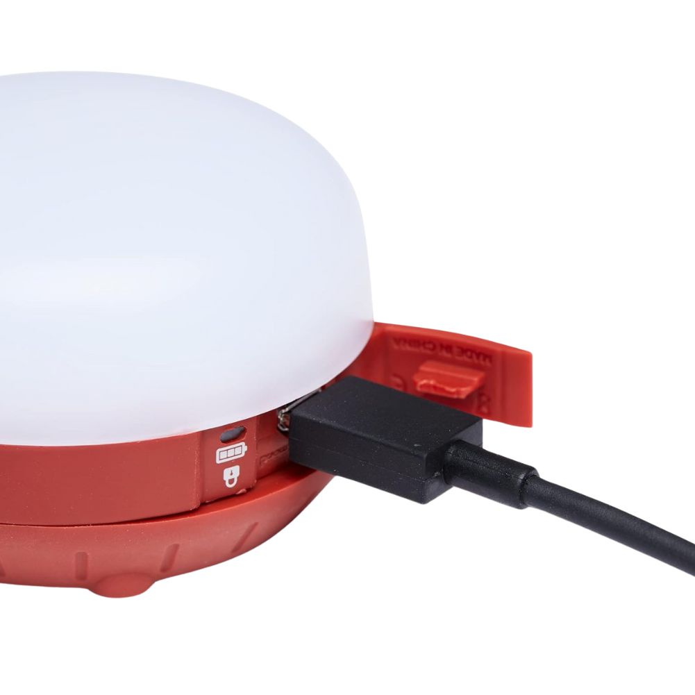 Black Diamond Moji + Dual Fuel Lantern (Dark Crimson) usb plug in