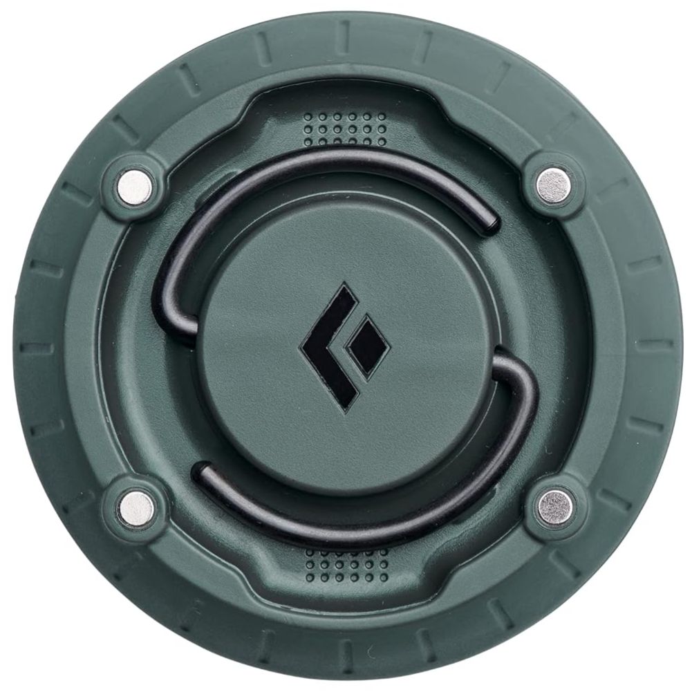 Black Diamond Moji + Dual Fuel Lantern (Dark Laurel) top view