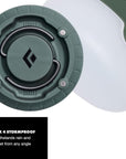 Black Diamond Moji + Dual Fuel Lantern (Dark Laurel) stormproof