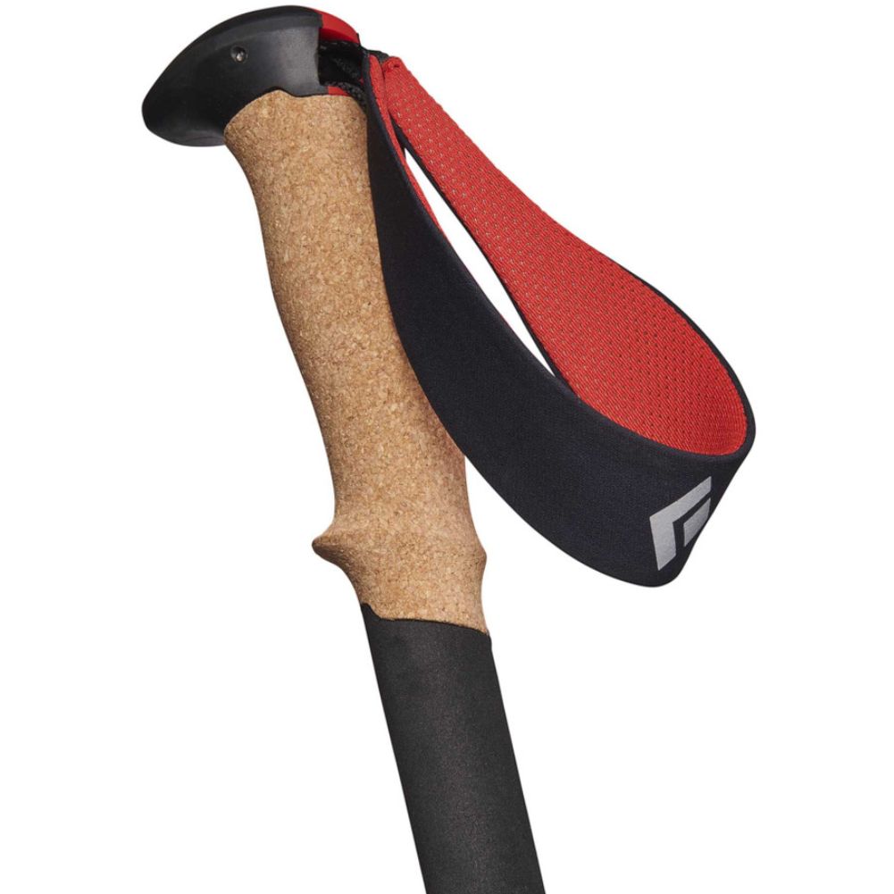 Black Diamond Pursuit Trekking Poles S/M Grip 100-125cm (Charcoal/Octane) strap