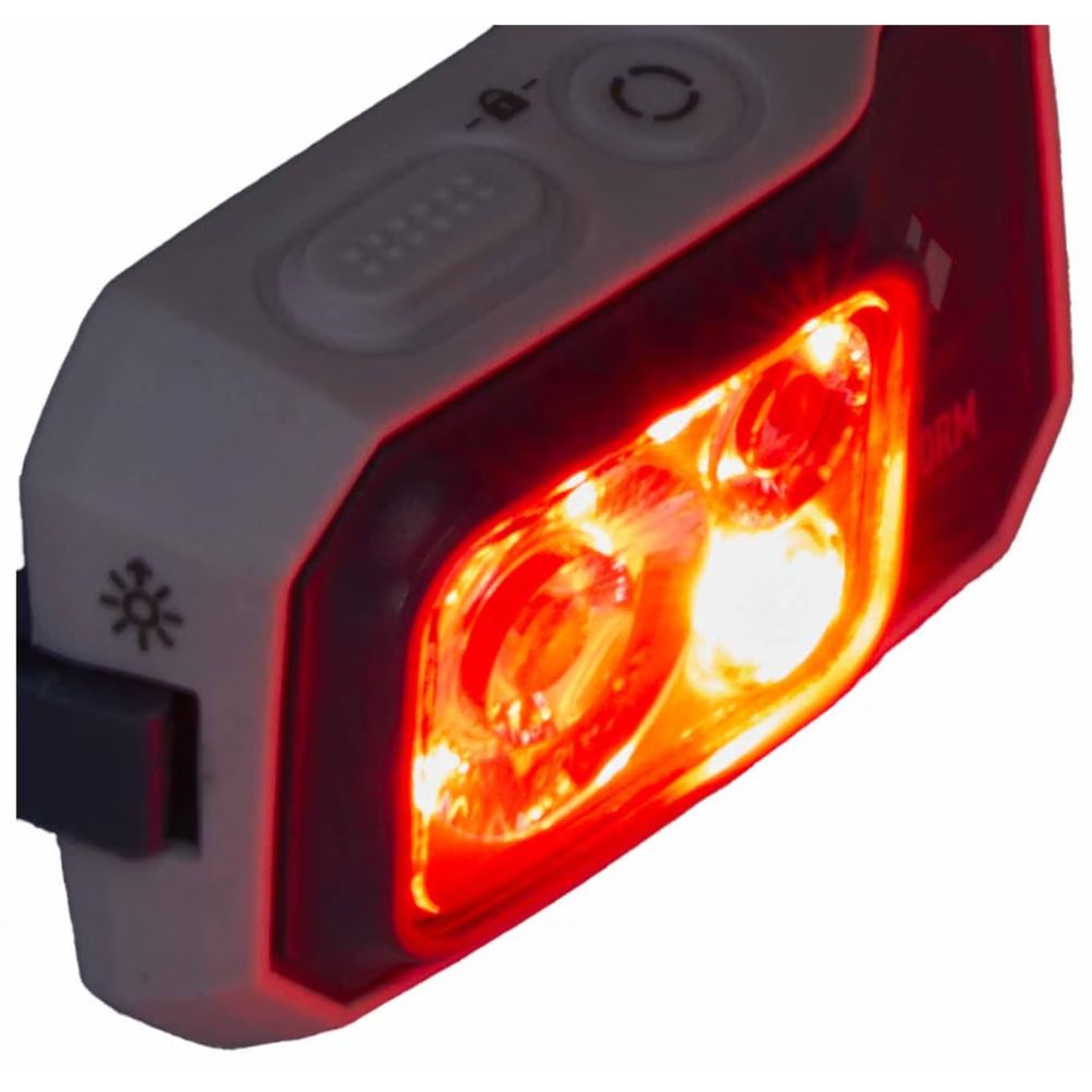 Black Diamond Storm 450 Lumen Head Torch (Creek Blue) red light