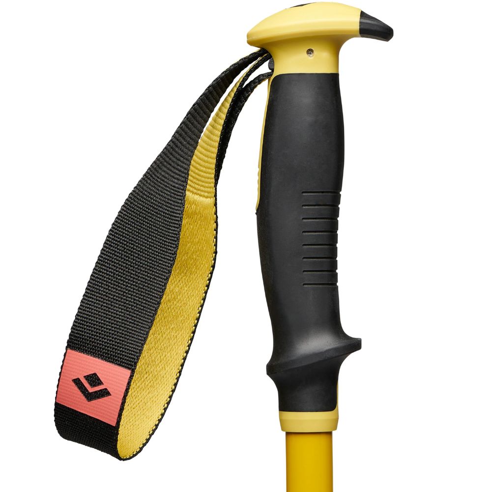 Black Diamond Traverse 3 Ski Poles - 140cm (Sulphur Green) handle