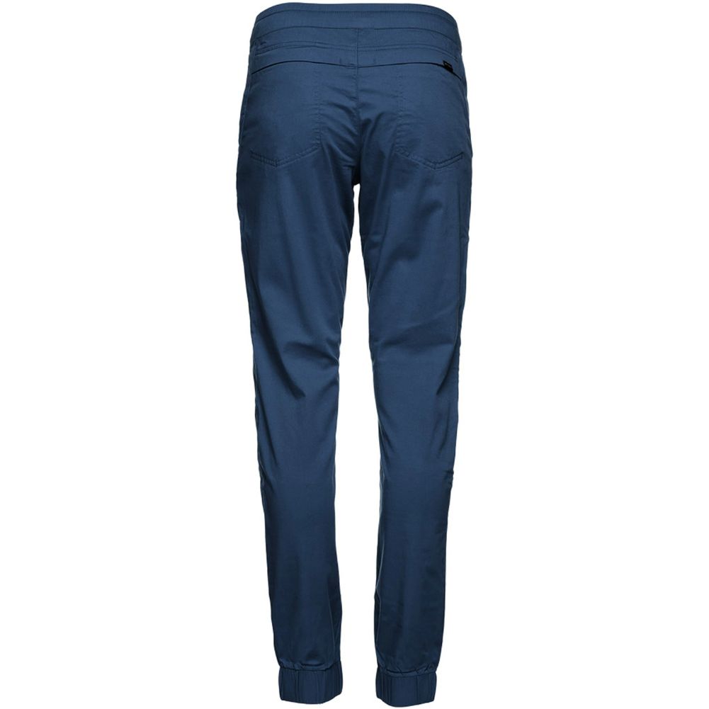 Black Diamond Women's Notion Straight Leg Pant (Ink Blue) back