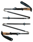 Black Diamond Trail Vista FLZ Trekking Poles - 125cm (Midnight Blue)