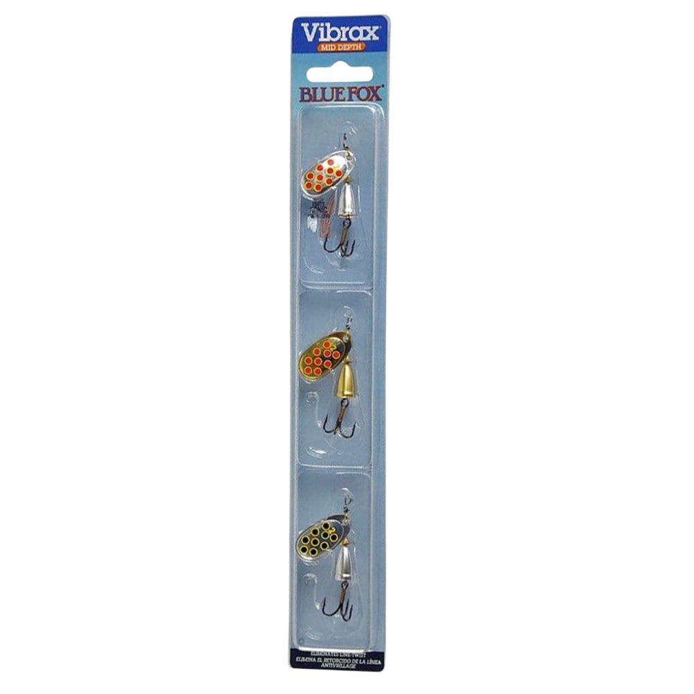Blue Fox Kit Vibrax Expert 2 Fishing Spinners