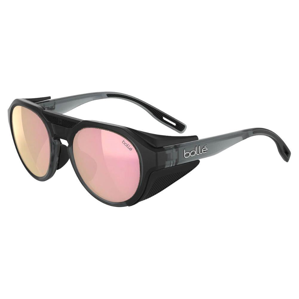 Bollé Ascender Sunglasses - Medium (Grey Frost/Brown Pink Polarised)
