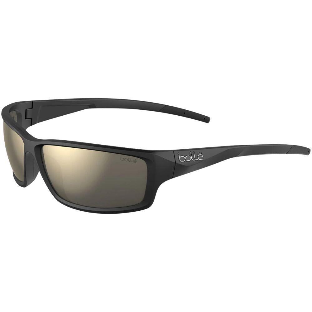 Bollé Cerber Sunglasses - Medium/Large (Black Matte/TNS Gold)