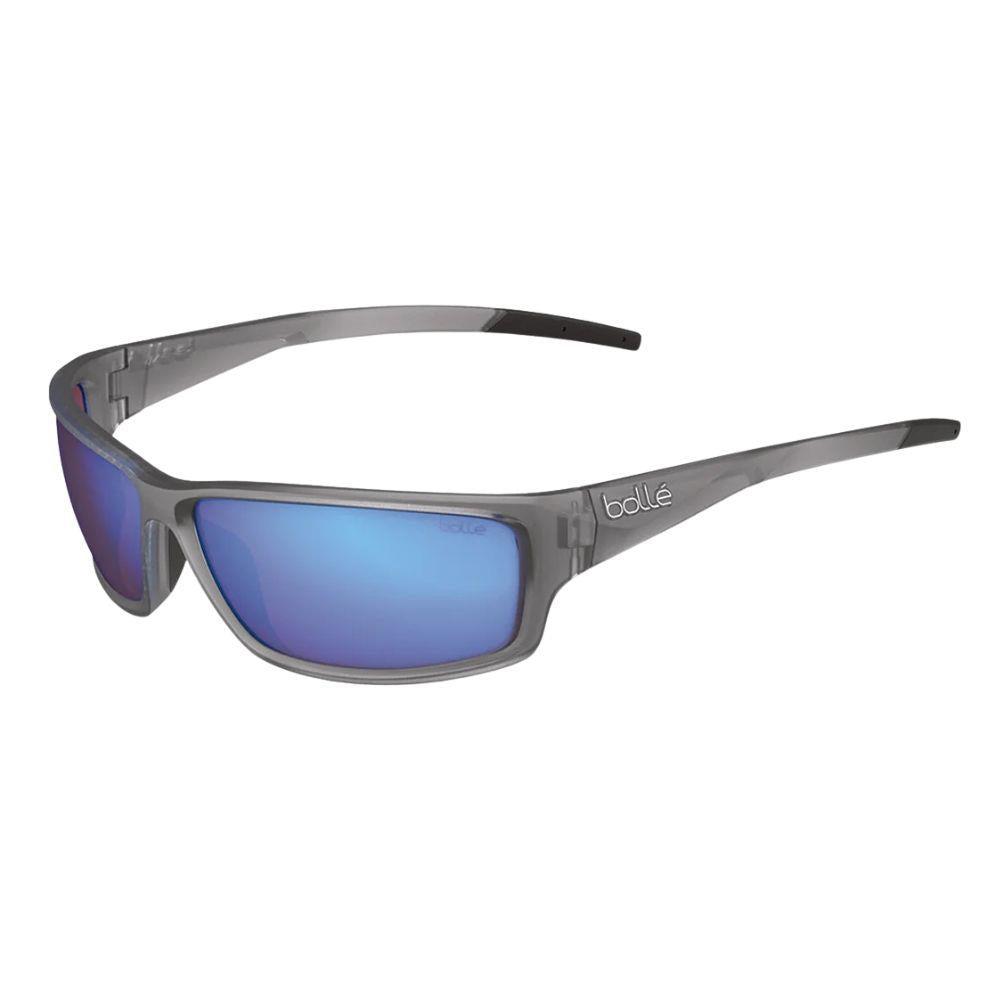 Bollé Cerber Sunglasses - Medium/Large (Grey Crystal Matte/Brown Blue)