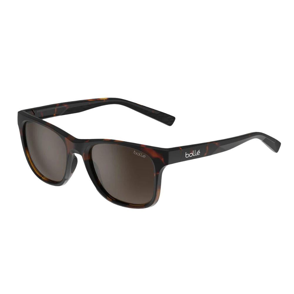 Bollé Esteem Sunglasses - Medium (Dark Tortoise Matte/Brown Polarised)