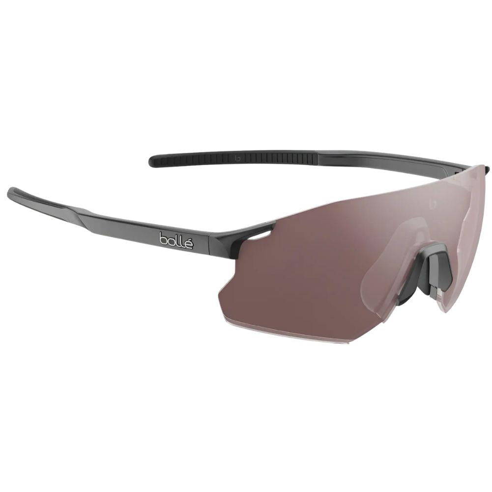 Bollé  Icarus Sunglasses - Medium (Black Matte/Phantom Vermillon Gun)