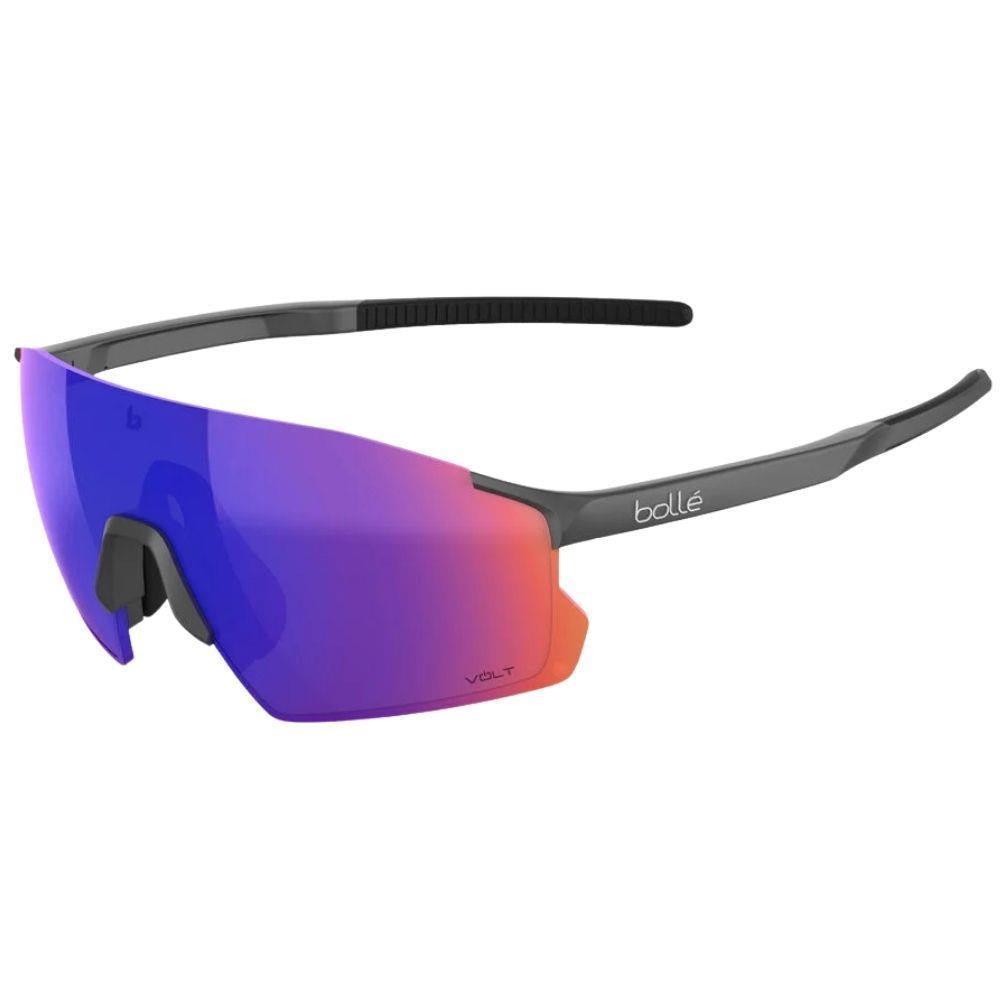 Bollé Icarus Sunglasses - Medium (Titanium Matte/Volt Ultraviolet)