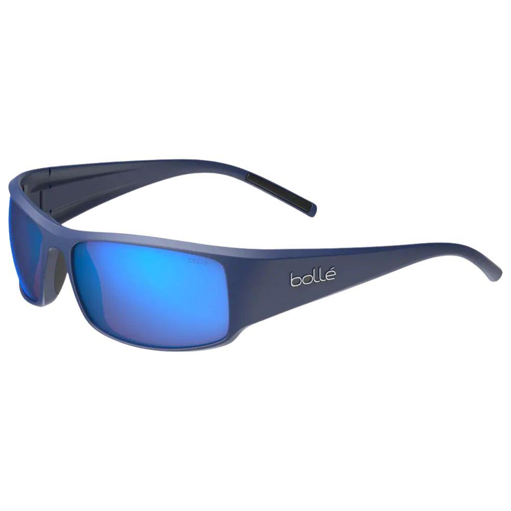 Bollé King Sunglasses - Large (Dark Blue Matte/Brown Blue)