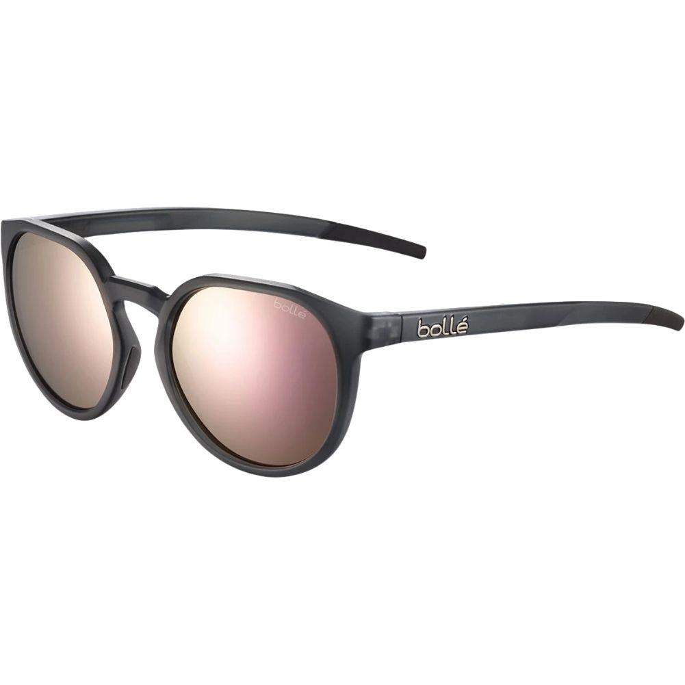 Bollé Merit Sunglasses - Small (Black Crystal Matte/Brown Pink Polarised)