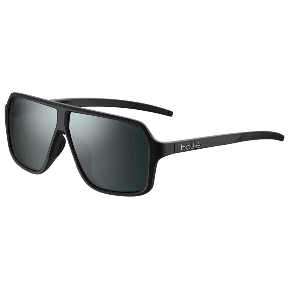 Bollé Prime Sunglasses - Large (Black Matte/Volt+ Gun Polarised)