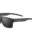 Bollé Temper Sunglasses (Black Matte/Volt+Gun Polarised)