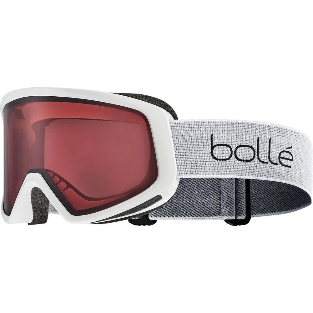 Bollé Unisex Bedrock Snow Sports Goggles (White Matte/Vermillon)