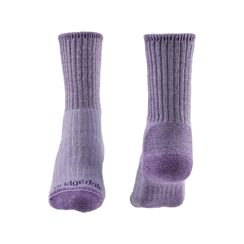 Bridgedale Women's Hike Midweight Merino Comfort Boot Socks - Violet
