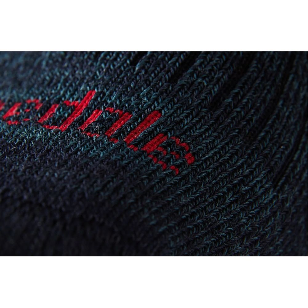 Bridgedale Men's Hike Midweight Merino Comfort Boot Socks (Navy) close up