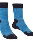 Bridgedale Women's Explorer Heavyweight Merino Comfort Socks (Blue Marl)