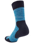 Bridgedale Women's Explorer Heavyweight Merino Comfort Socks (Blue Marl)