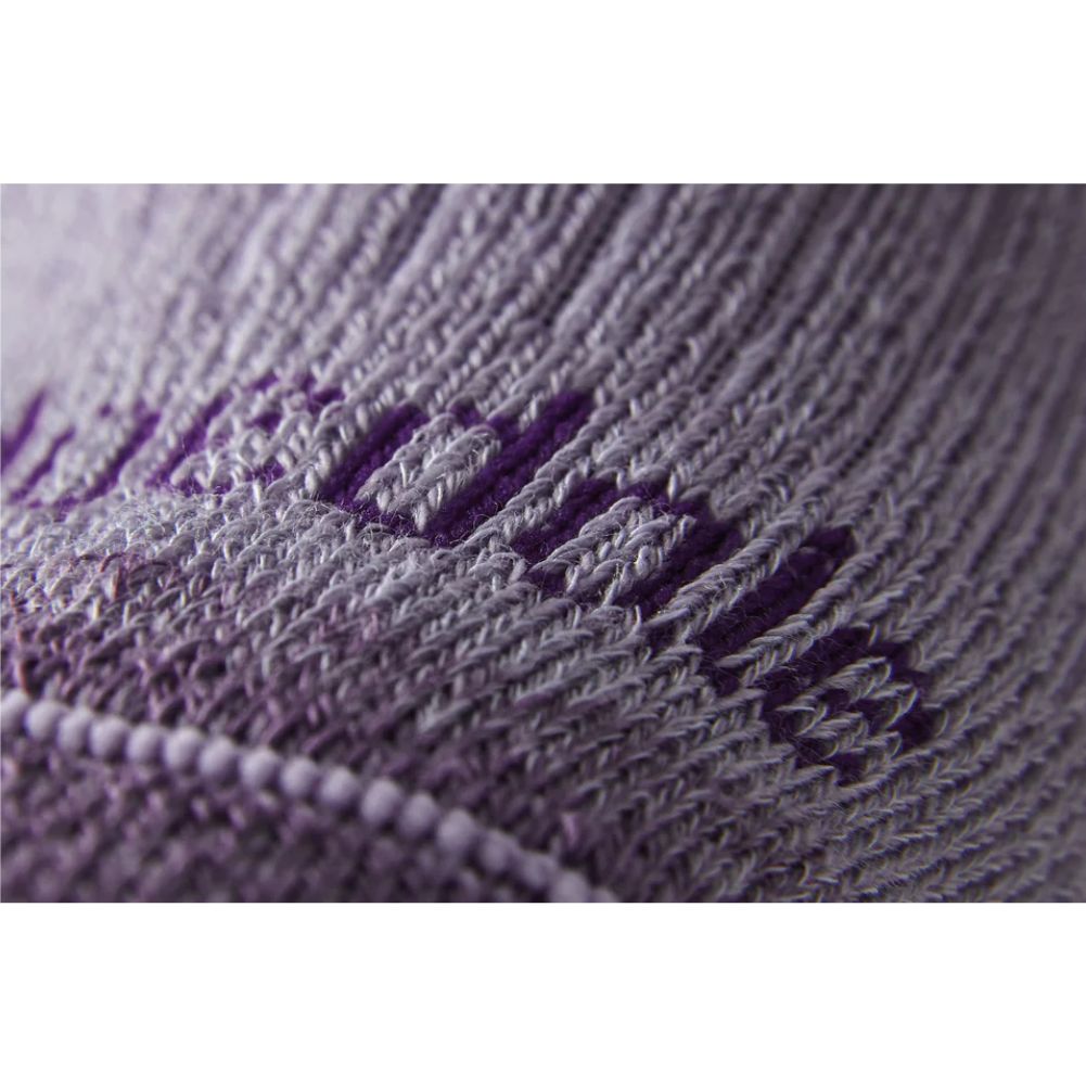 Bridgedale Women's Hike Midweight Merino Comfort Boot Socks - Violet close up