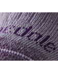 Bridgedale Women's Hike Midweight Merino Comfort Boot Socks - Violet close up